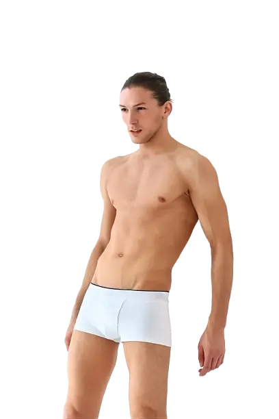 Figura masculina de cuerpo completo como referencia a packs de depilación láser para hombres.